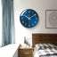 Brand - new 10/12 - inch modern wall clock. Its silent quartz makes it perfect for living rooms. - Korvel