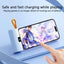 30000Mah Mini Power Bank Ingebouwde Kabel Powerbank Digitale Display Externe Batterij Draagbare Oplader Voor Iphone Samsung Xiaomi - Korvel