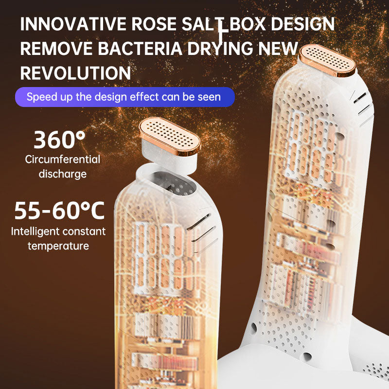 Intelligent sterilized shoe dryer household four-legged dryer telescopic folding ultraviolet shoe dryer - Korvel