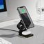 3 in 1 Wireless Charger Magnetic Foldable Charger For iphone charger power Adapter Charging Stand & Holder - Korvel