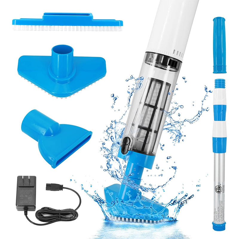 Rechargeable Handheld Pool Vacuum for Spas and Small Pools