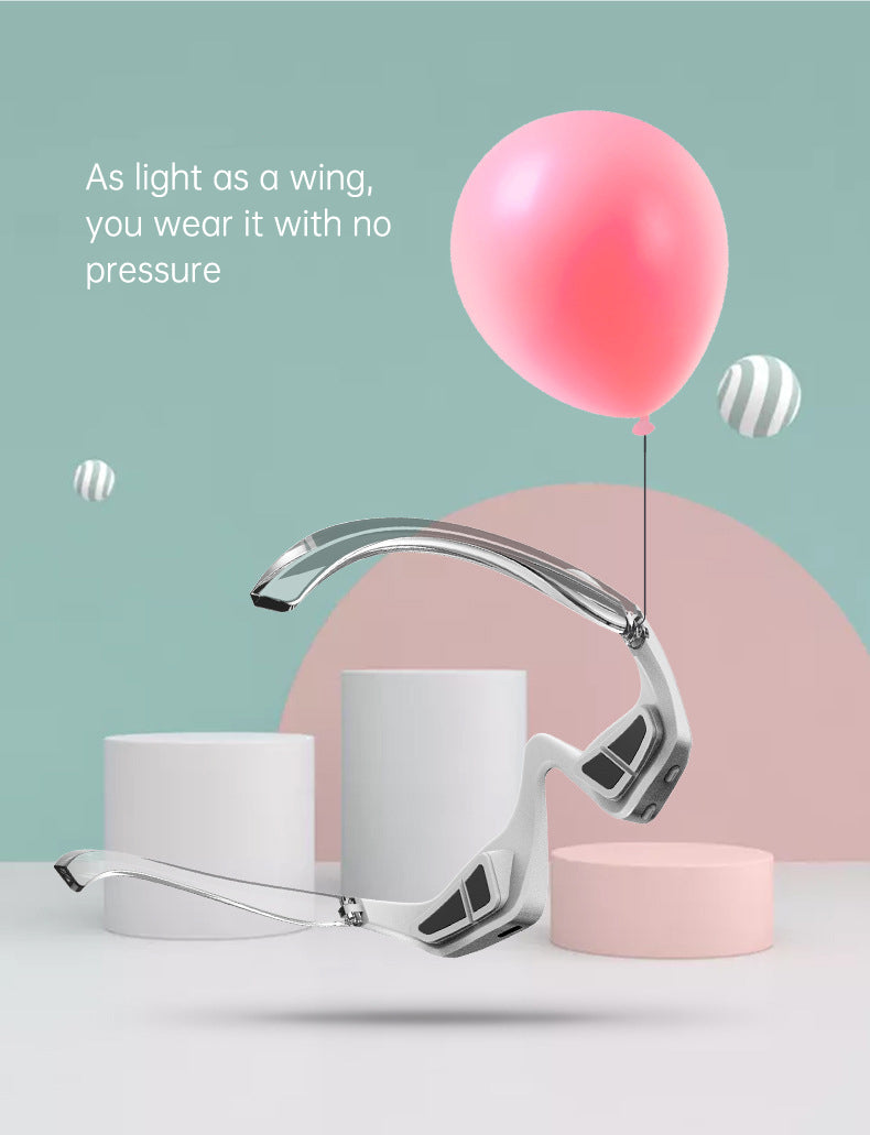 Premium Electric Eye Massager with LED Red Light Therapy