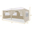 Carpa Plegable de 10'x20' con 6 Paredes Laterales Desmontables