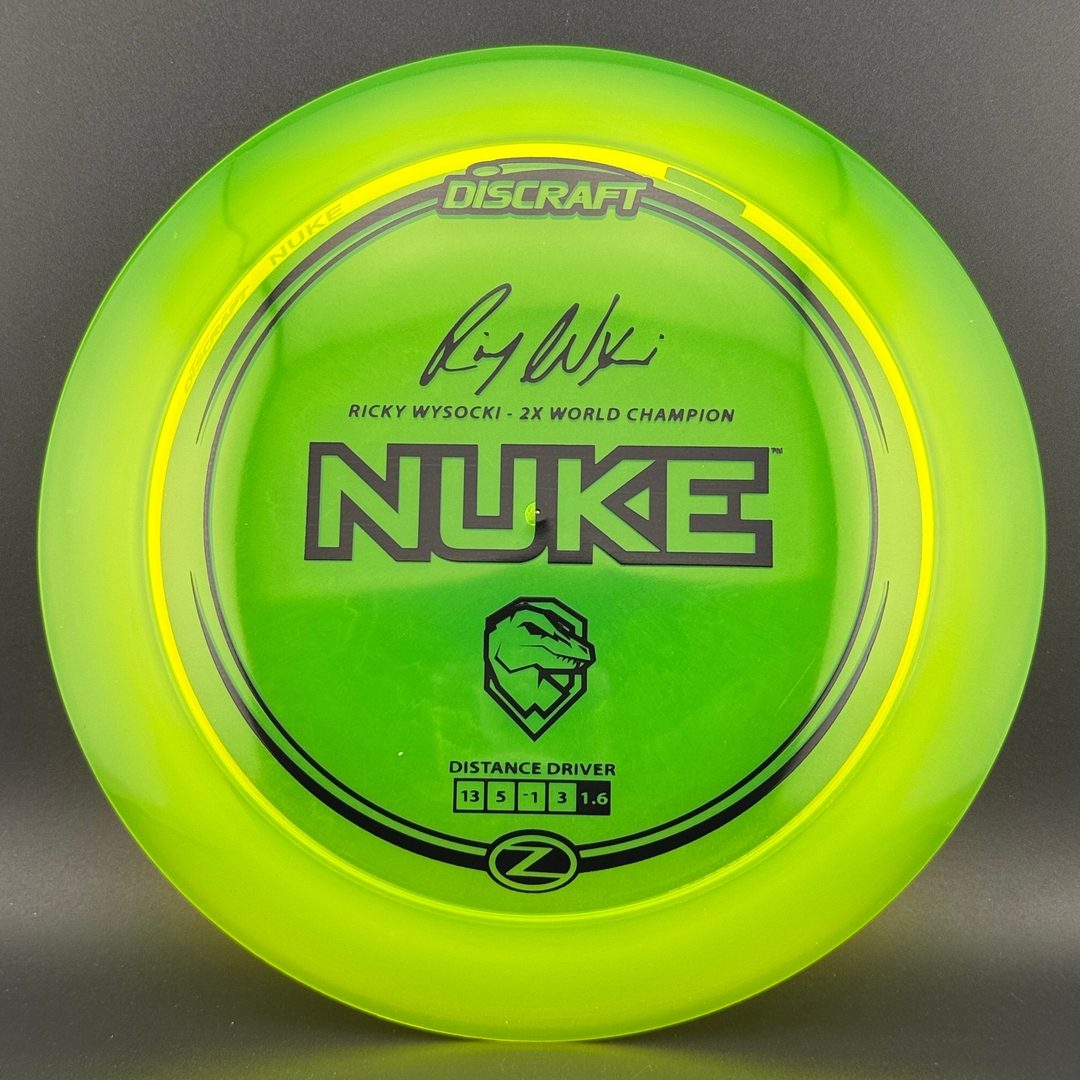 Z Nuke - Serie de Discos Firmados por Ricky Wysocki