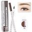 Makeup Micro Sculpture Fine Grain Eyebrow Pen Four Fork Eyebrow Pen Anti Sweating and Non Staining Liquid Eyebrow Pen Four Head - Korvel
