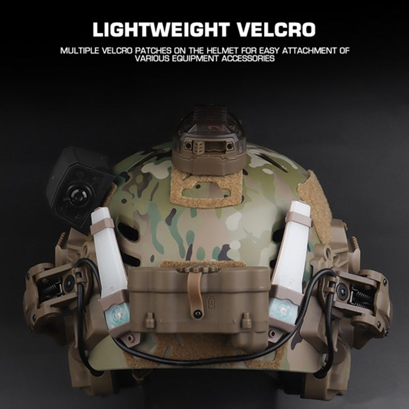 Tactical Helmet Wendy 3.0: Adjustable, for Training, Animation, Games & Outdoor Riding. - Korvel