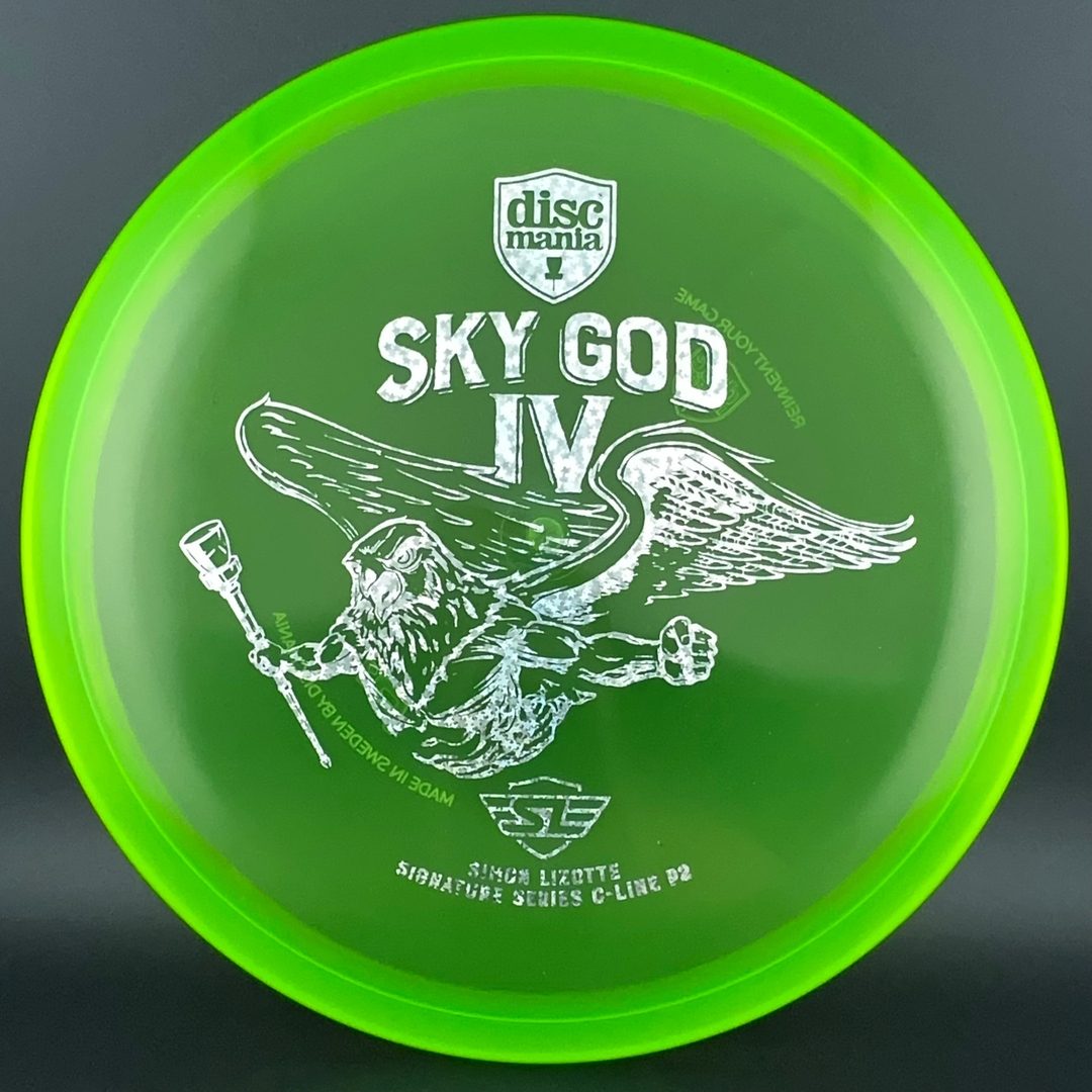 Sky God 4 C-Line P2 - Série Signature Simon Disc Golf Putter