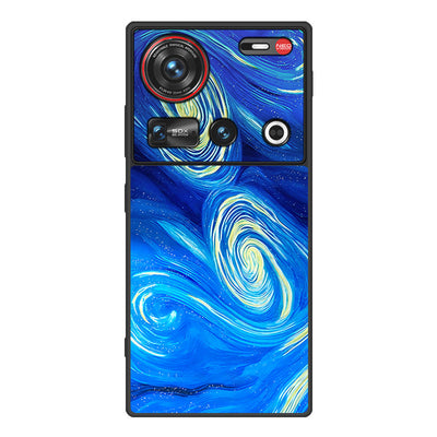 Nubia Z70Sultra Leather Phone Case - Classic Starry Sky Design