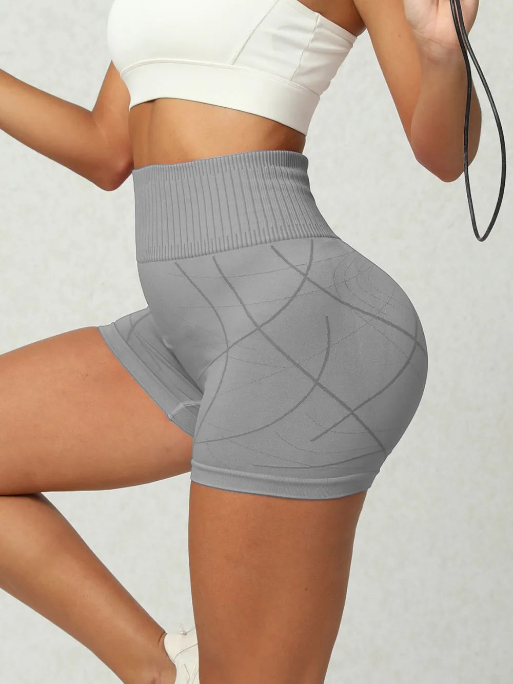 High Waist Active Shorts - Korvel