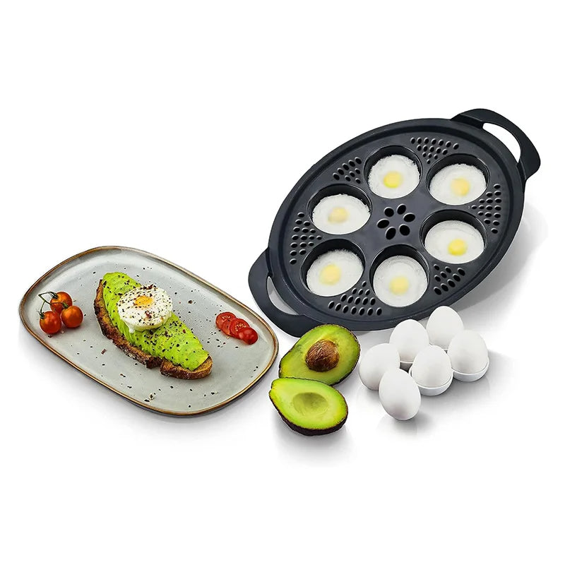 Moldes de Silicona Multifuncionales para Huevos para Thermomix TM5 TM6