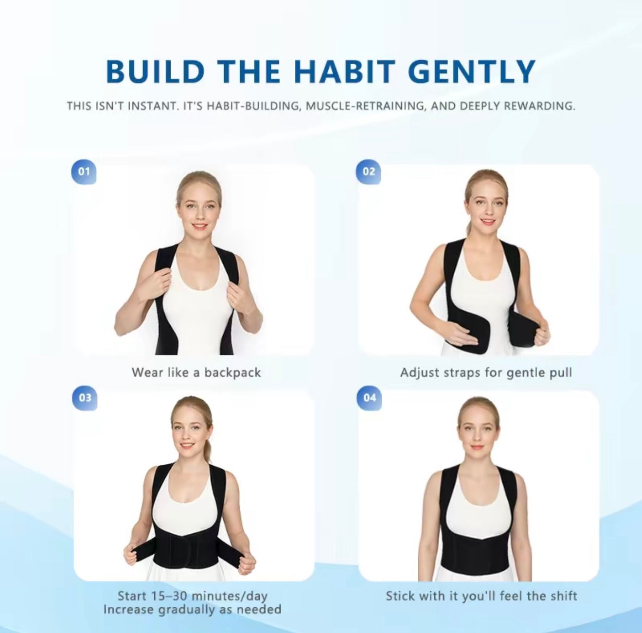 Correcteur de posture SpineAlign Pro