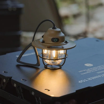Pinecone Retro Camping Light with Type-C Charging