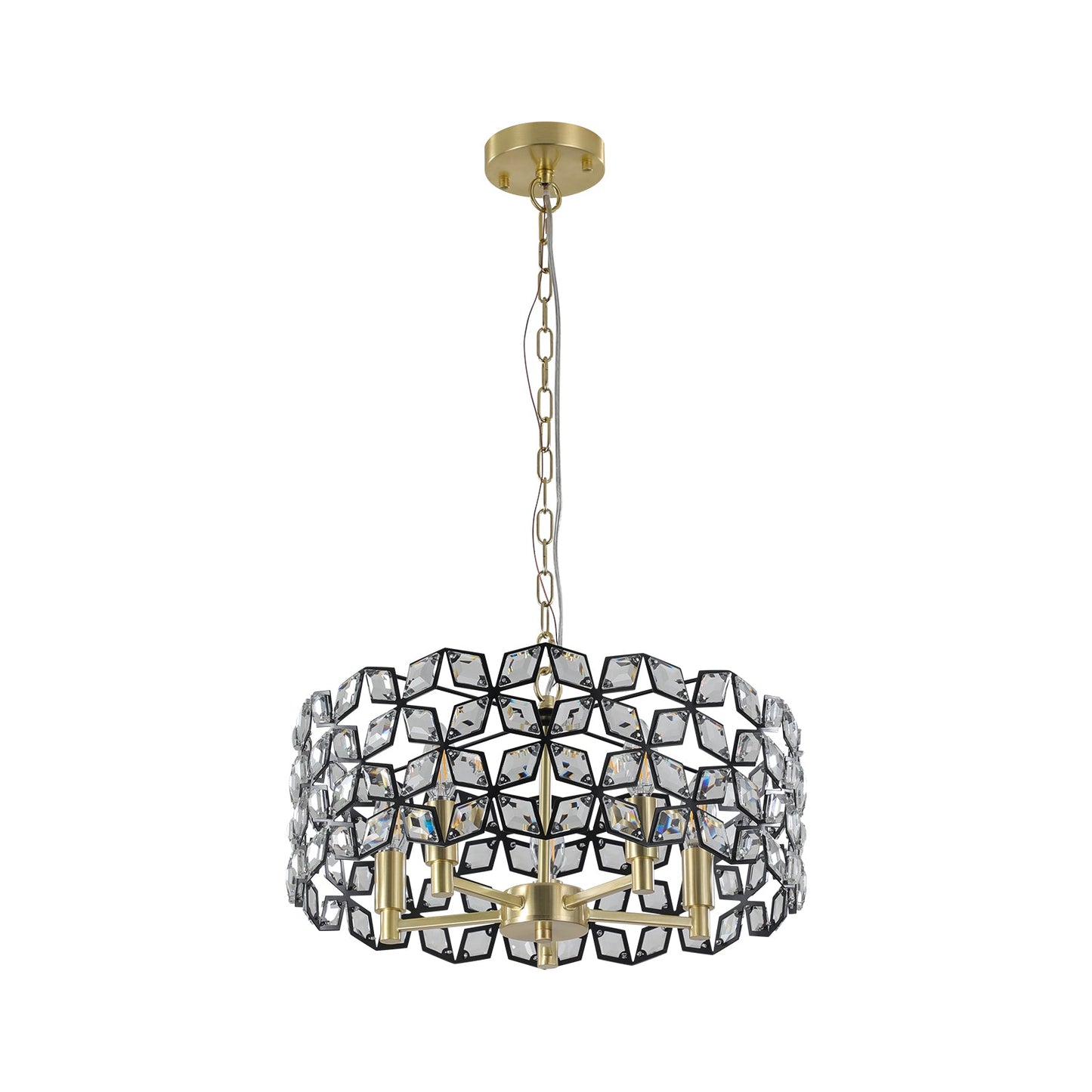 Modern Crystal Chandelier for Living-Room Round Cristal Lamp Luxury Home Decor  Light Fixture - Korvel