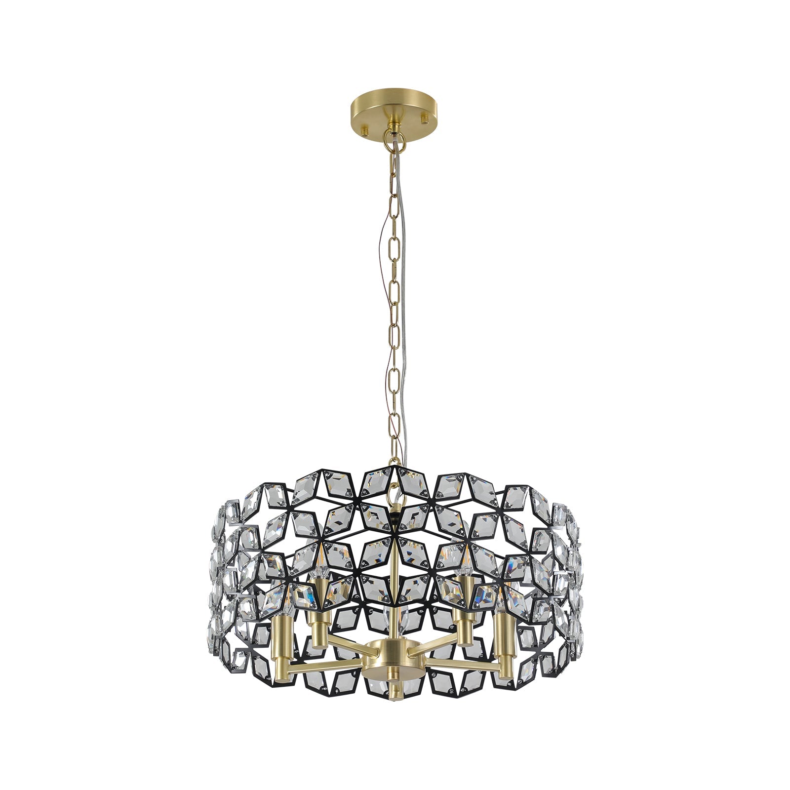 Modern Crystal Chandelier for Living-Room Round Cristal Lamp Luxury Home Decor  Light Fixture - Korvel