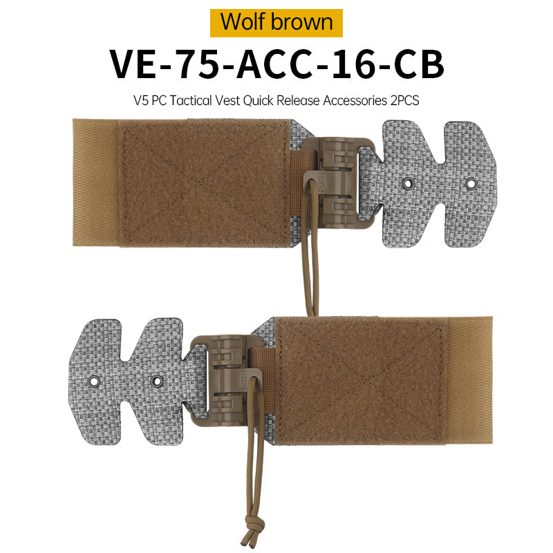 Kit Style 3Ac para Cummerbunds de Chaleco Táctico FCPC V5 - Hebilla de Liberación Rápida