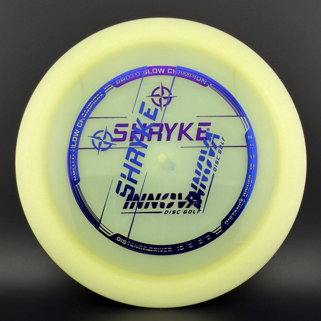 Proto Glow Champion Shryke - Double Stamp Disc Golf Driver