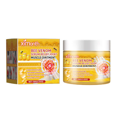 Bee Venom Joint Care Cream, Relieving Joint Muscle Soreness And Body Discomfort Care Massage Cream - Korvel
