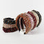 Exaggerated Fashion Hair Bands Female Corduroy Temperament Sweet Hair Ornaments Wide Side Knotted With Diamonds Headband - Korvel
