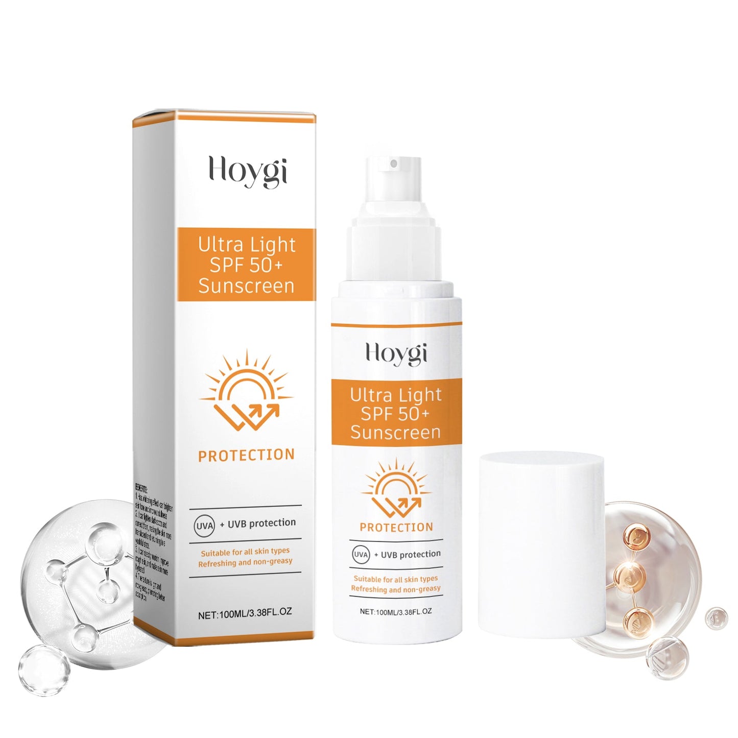 Moisturizing Face Protection Cream Moisturizes Refreshing Breathable and Isolating Outdoor UV Skin Protection Lotion - Korvel