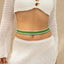 Sexy beach bikini, rice bead waist chain, Waist chain, contrasting color elastic bead body chain - Korvel
