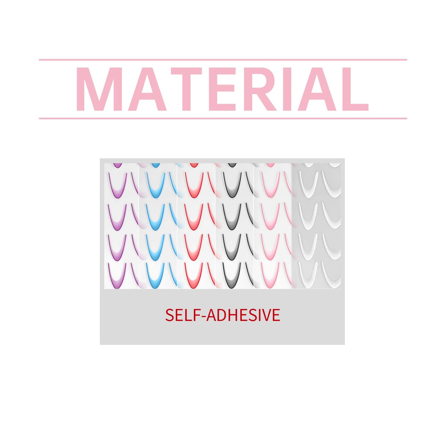 French Gradient Nail Sticker Gradient Nail Sticker Easy Nail Decor Personalized Nail Sticker - Korvel