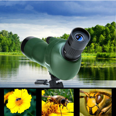 USCAMEL Bird Watching Waterproof Spotting Scope - 20-60x60 Zoom Monocular Telescope - With Tripod - with Camera Photography Ada - Korvel