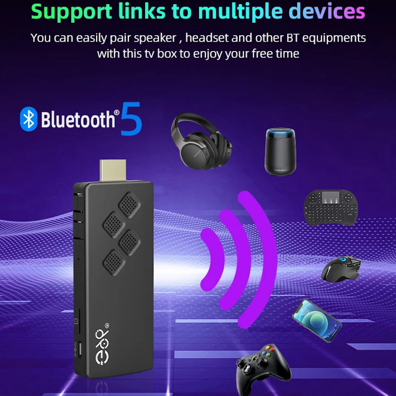 G96 Box 4K HD Dual band Bluetooth Voice WiFi TV Network Set Top Box Q2tvbox - Korvel