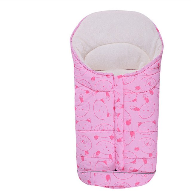 Baby Stroller Accessories Sleeping bag winter pram liner carriage padding cushion mattress mat Sleepsack Envelope Newborns 0-6M - Korvel