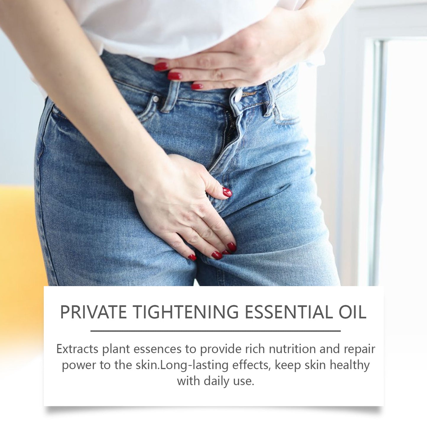 Private Tightening Essential Oil, Postpartum Repair Female Genitalia Firming Maintenance Moisturizing Powdery Massage Care Essential Oil - Korvel