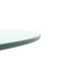 36" Inch Round Tempered Glass Table Top Clear Glass 1/4" Inch Thick Flat Polished Edge - Korvel