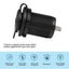 Car Cigarette Lighter Socket 12V-24V Waterproof Plug Power Outlet Adapter for Marine Boat Motorcycle Truck RV ATV with Wire D5 - Korvel