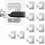 CrystalFix Curtain Rod Hooks Set