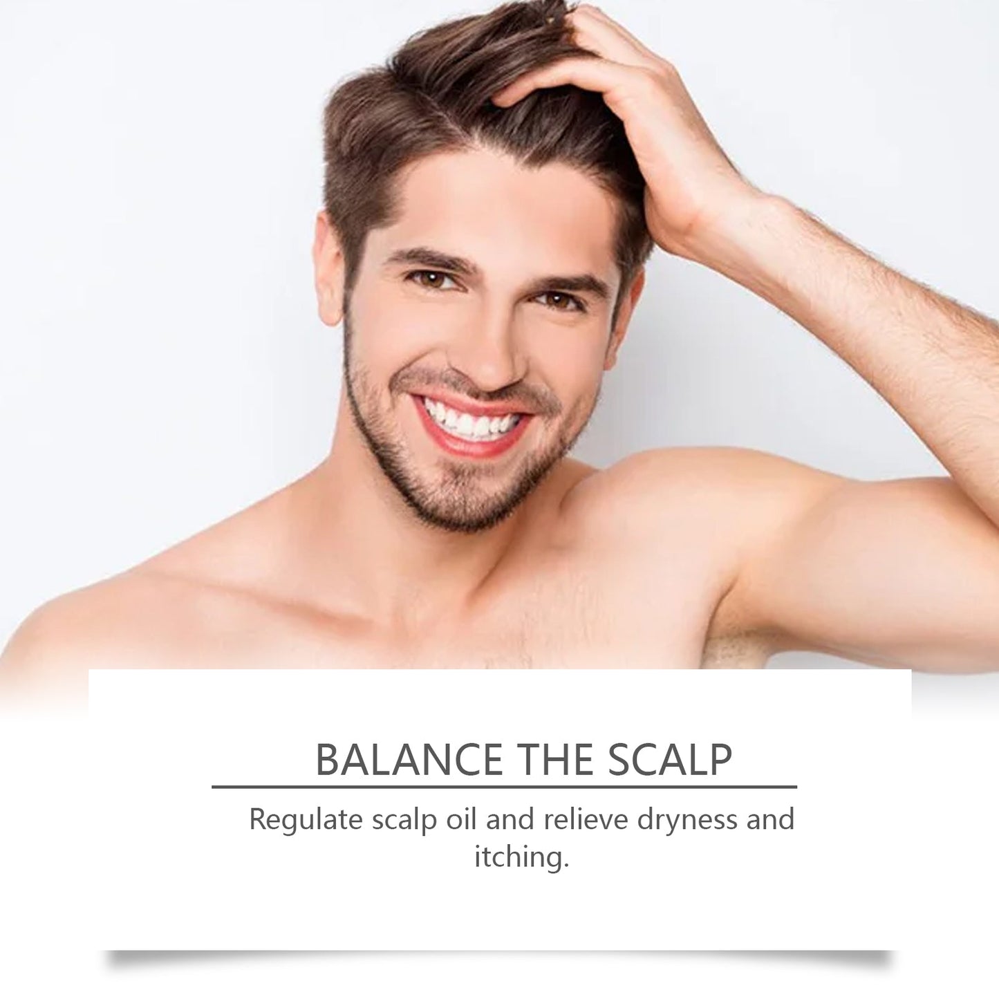 Scalp Treatment Essence Spray Nourishes And Hydrates Scalp, Hydrates And Softens Hair Care Essential Oil - Korvel