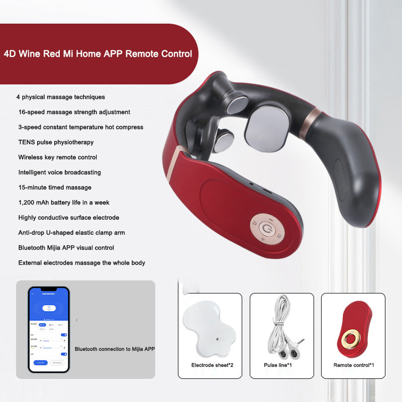 Intelligent Electric Neck Massager for Relaxation
