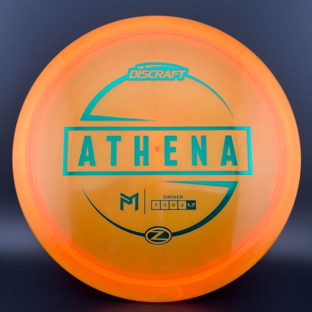 Z Athena Disc Golf Driver - Paul McBeth Edition