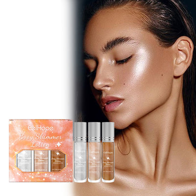 Face Highlight Oil Stick Set Party Ball Show Makeup Ball Liquid Fluorescent Highlight Oil - Korvel