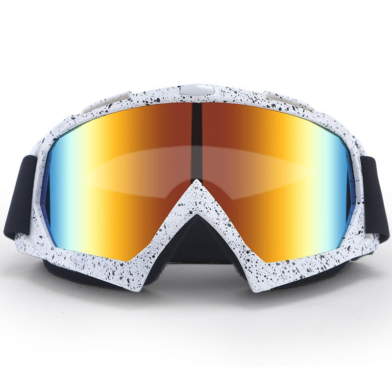 Outdoor Motorcycle Goggles Sheet Face Mask Outdoor Riding Windproof Dust Skiing Cross Country Helmet Goggles - Korvel
