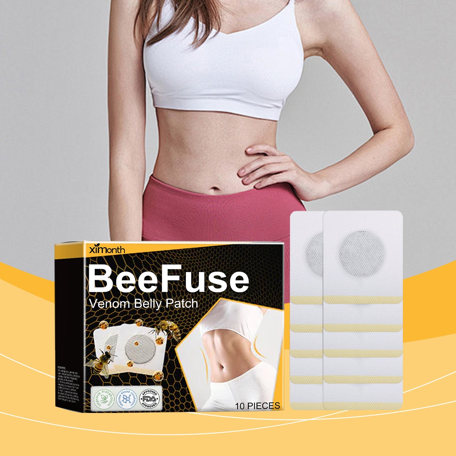 Bee Venom Body Care Patch Body Light Body Care Rejuvenate Body Care Patch - Korvel