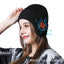 Wireless 5.0 Bluetooth Headset Cap Outdoor Warm Music Wrap Ear Cap - Korvel