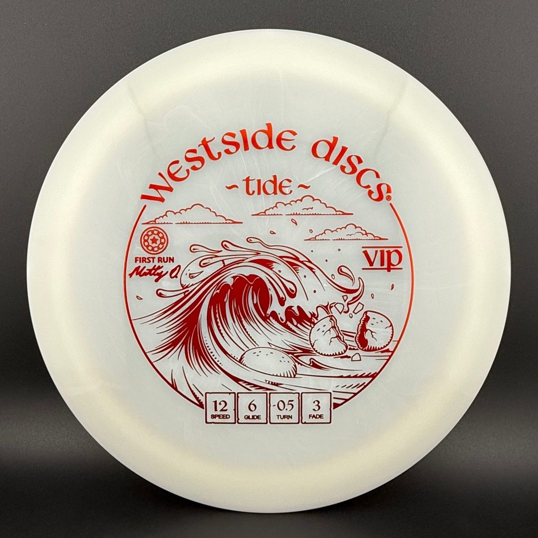 VIP Tide - First Run - Matty O. Disc Golf Driver