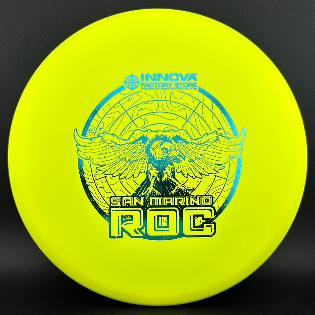 Star Roc - Disque de Golf en Plastique Moulé San Marino