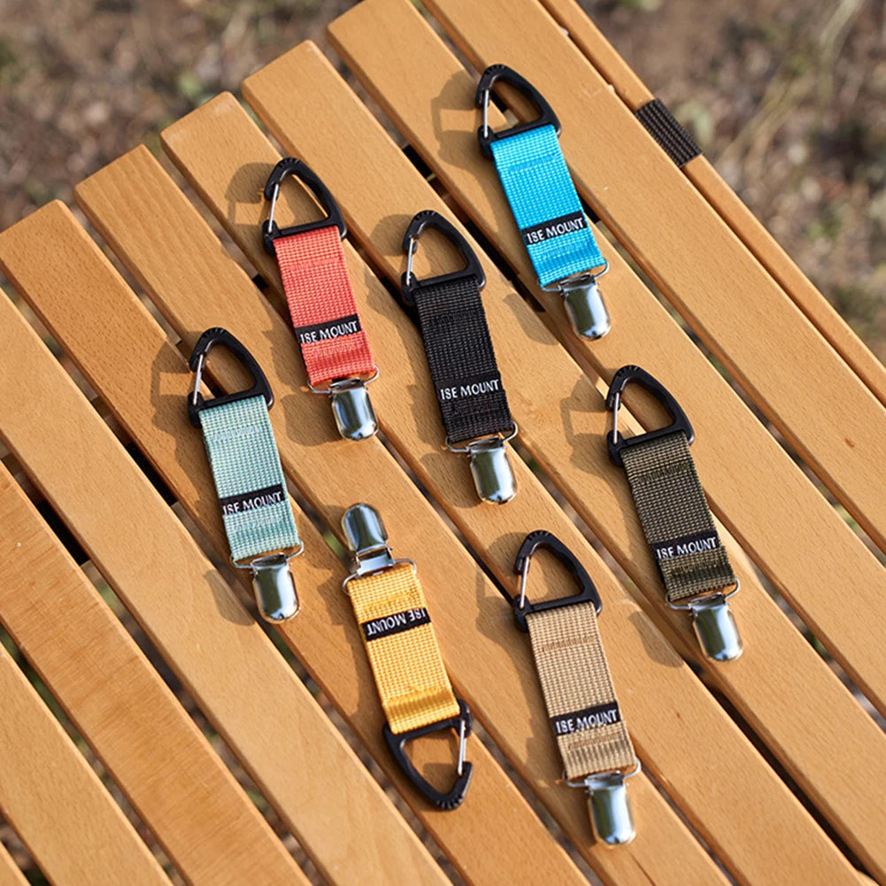 Multifunctional Outdoor Travel Clip for Hats, Gloves, and Towels