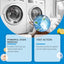 Washing Machine Decontamination Effervescent Tablets, Clean Odors Washing Machine Slot Depth Decontamination Cleaning Tablets - Korvel