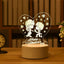 3D LED Night Light - Creative Table Lamp for All Occasions