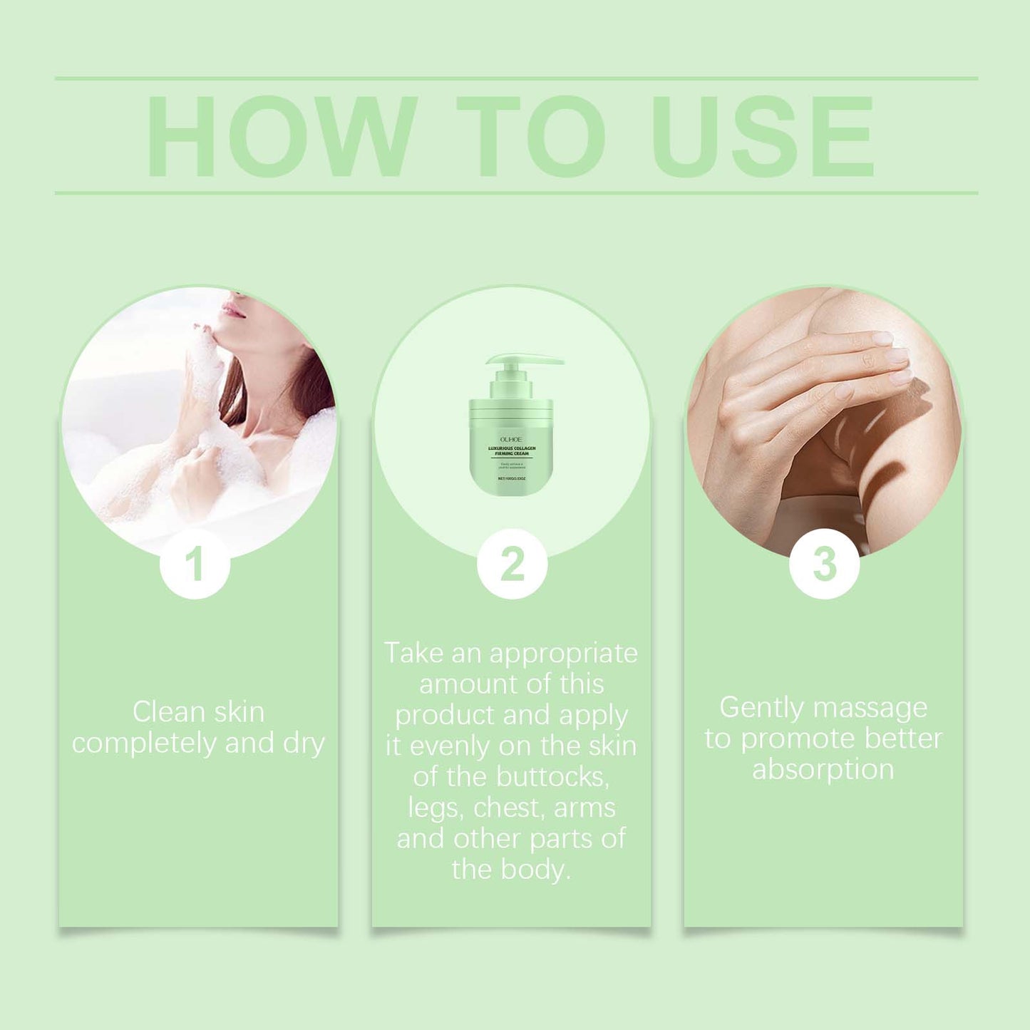 Collagen Moisturizer Daily Skin Care Nourishing, Hydrating, Firming And Hydrating Massaging Body Lotion - Korvel