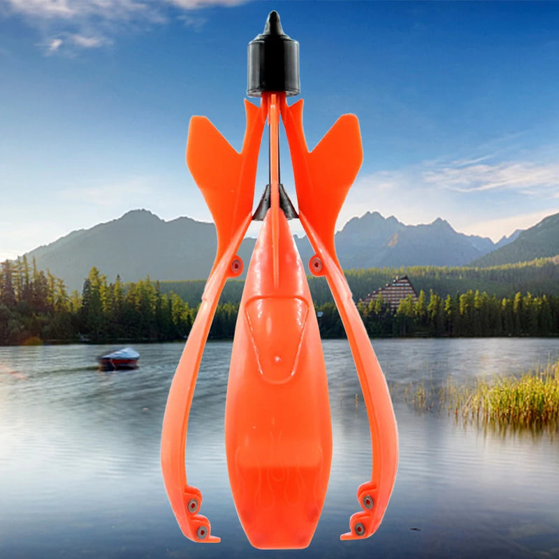 Carp Fishing Rocket Feeder Portable Small Spod Bomb Float Bait Holder Fishing Rocket Lure Container Fishing Tackle Accessories - Korvel