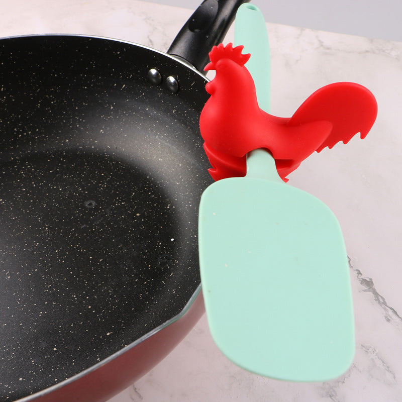 Creative Rooster Silicone Pot Clamp for Kitchen Use