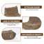 Fauteuil en forme de haricot en mousse à mémoire de forme premium pour adultes