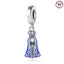 S925 Sterling Silver Virgin Mary Pendant for Bead Bracelets