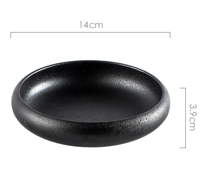Creative retro ceramic plates plates dishes sushi plates tableware snack plates - Korvel